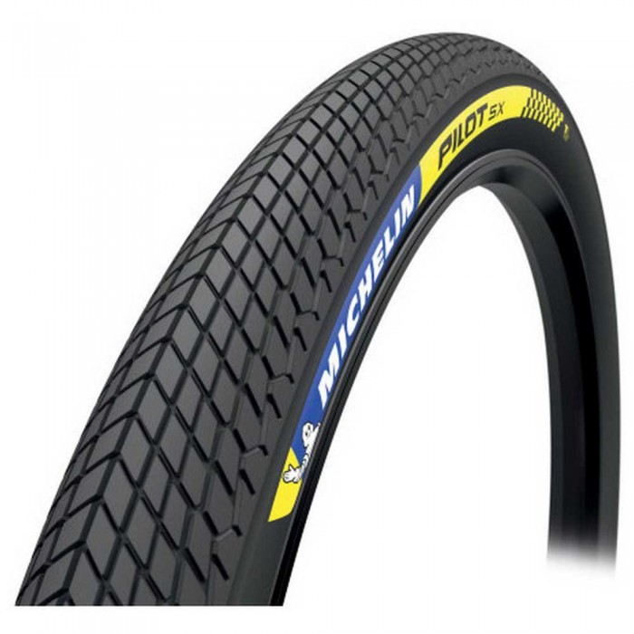 [해외]미쉐린 Pilot SX Racing Line Tubeless 20´´ x 1.70 도시의 견고한 자전거 타이어 1137898823 Black