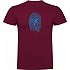 [해외]KRUSKIS Biker Fingerprint 반팔 티셔츠 1139291715 Dark Red
