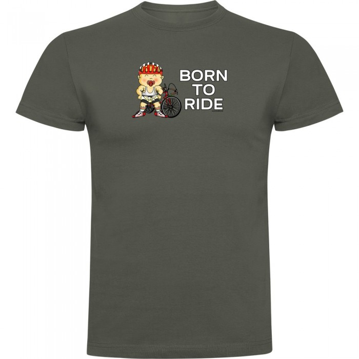 [해외]KRUSKIS Born To Ride 반팔 티셔츠 1139291770 Dark Army Green