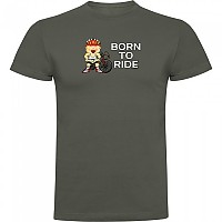 [해외]KRUSKIS Born To Ride 반팔 티셔츠 1139291770 Dark Army Green