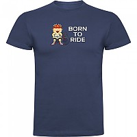 [해외]KRUSKIS Born To Ride 반팔 티셔츠 1139291774 Denim Blue
