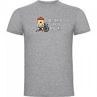 [해외]KRUSKIS Born To Ride 반팔 티셔츠 1139291776 Heather Grey
