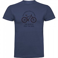 [해외]KRUSKIS Four Wheels Move The Body 반팔 티셔츠 1139292148 Denim Blue