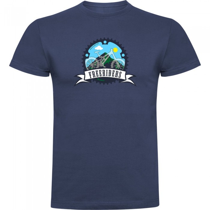 [해외]KRUSKIS Freeriders 반팔 티셔츠 1139292236 Denim Blue