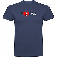 [해외]KRUSKIS 반팔 티셔츠 I Love Dad 1139292364 Denim Blue