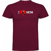 [해외]KRUSKIS I Love Mum 반팔 티셔츠 1139292375 Dark Red