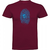 [해외]KRUSKIS MTB Fingerprint 반팔 티셔츠 1139292583 Dark Red