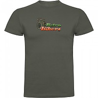 [해외]KRUSKIS Retro Bikers 반팔 티셔츠 1139292722 Dark Army Green