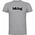 [해외]KRUSKIS Word Biking 반팔 티셔츠 1139293257 Heather Grey