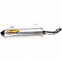 [해외]FMF 파워Core 2 W/Spark Arrestor Stainless Steel CR500R 91-01 비인증 슬립온 머플러 9137524119 Silver