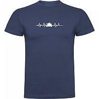 [해외]KRUSKIS Motorbike Heartbeat 반팔 티셔츠 9139292552 Denim Blue