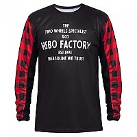 [해외]HEBO MX Stratos Woodsman 긴팔 티셔츠 9139295940 Red