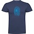 [해외]KRUSKIS Climber Fingerprint 반팔 티셔츠 4139291864 Denim Blue