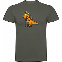 [해외]KRUSKIS 반팔 티셔츠 Dino Trek 4139291938 Dark Army Green