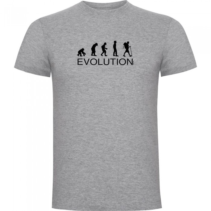 [해외]KRUSKIS Evolution 하이킹 반팔 티셔츠 4139292025 Heather Grey