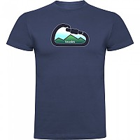 [해외]KRUSKIS Mountain Carabiner 반팔 티셔츠 4139292560 Denim Blue
