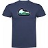 [해외]KRUSKIS Mountain Carabiner 반팔 티셔츠 4139292560 Denim Blue