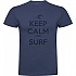 [해외]KRUSKIS Surf Keep Calm And Surf 반팔 티셔츠 14139293144 Denim Blue