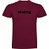 [해외]KRUSKIS Word Skating 반팔 티셔츠 14139293303 Dark Red