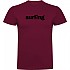 [해외]KRUSKIS Word Surfing 반팔 티셔츠 14139293319 Dark Red