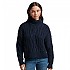 [해외]슈퍼드라이 Vintage Cable Knit 하이넥 스웨터 139295051 Eclipse Navy