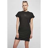 [해외]URBAN CLASSICS 드레스 티셔츠 Cut On 슬리브 Printed 138558062 Black / Black