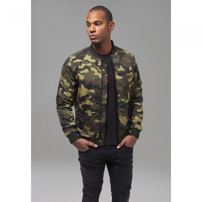 [해외]URBAN CLASSICS Camo Light 파카 138452622 Militar