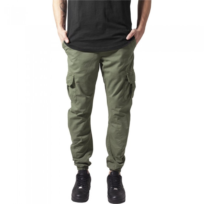 [해외]URBAN CLASSICS Cargo 조거팬츠 138452706 Olive