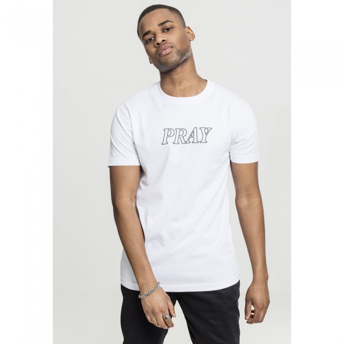 [해외]MISTER TEE Pray Hand Gt 티셔츠 138474651 White