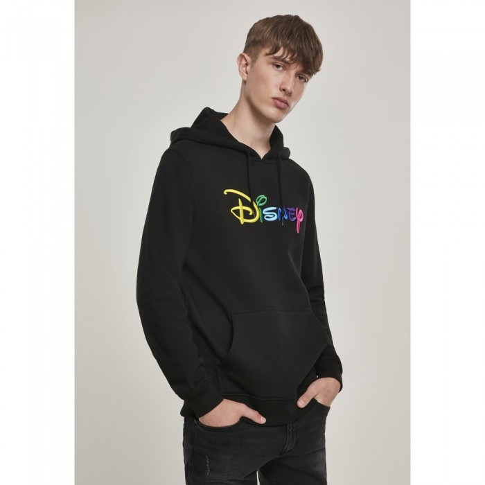 [해외]URBAN CLASSICS Diney 레인bow Logo 스웨트셔츠 138552986 Black