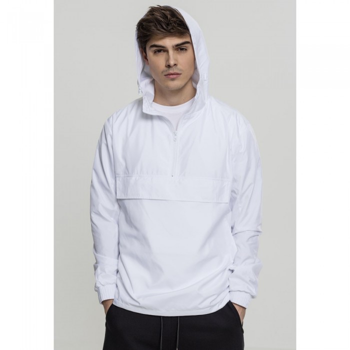 [해외]URBAN CLASSICS Basic Pull Over GT 자켓 138673726 White