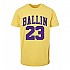 [해외]MISTER TEE 티셔츠 Ballin 23 138679336 jaune/violet