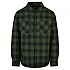 [해외]URBAN CLASSICS 패딩 처리된 플란넬 체크 셔츠 138692000 Black / Forest Green
