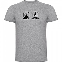 [해외]KRUSKIS 프로blem 솔루션 Run 반팔 티셔츠 6139292681 Heather Grey
