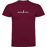 [해외]KRUSKIS Runner Heartbeat 반팔 티셔츠 6139292759 Dark Red