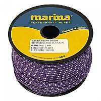 [해외]MARINA PERFORMANCE ROPES 이중 꼰 로프 Marina Pes HT Color 25 m 10139175286 Lilacc / Grey