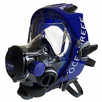 [해외]OCEAN 리프 풀페이스 마스크 Space Extender Diving 10139131298 All Black
