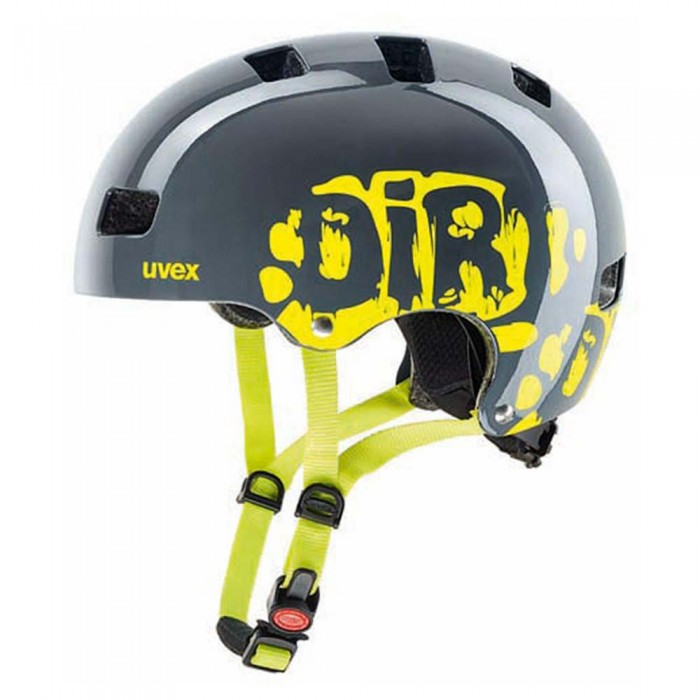 [해외]우벡스 Kid 3 주니어 헬멧 1136285208 Dirtbike Gray / Lime