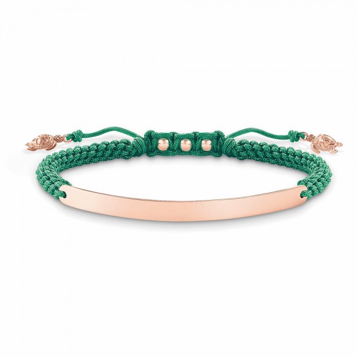 [해외]토마스사보 팔찌 A00575976L19v 139258710 Green / Rose Gold