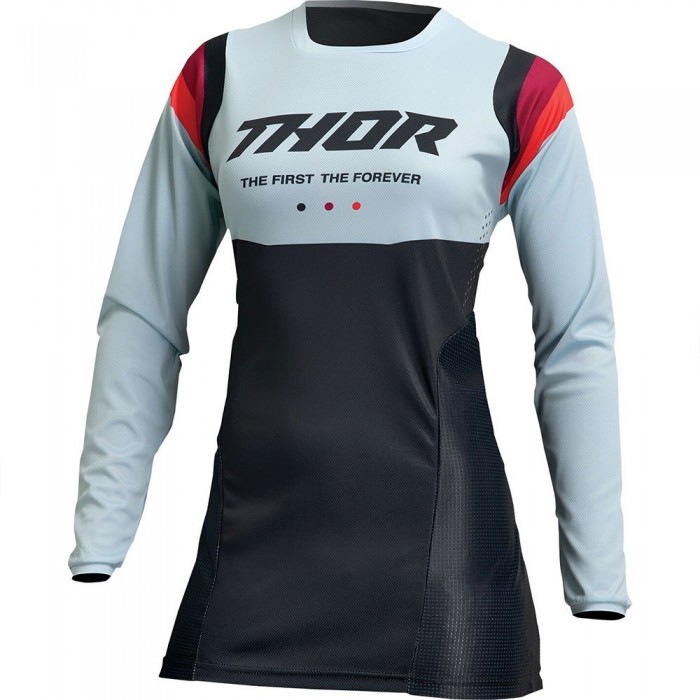 [해외]THOR Pulse Rev 긴팔 티셔츠 9139076846 Black / Mint