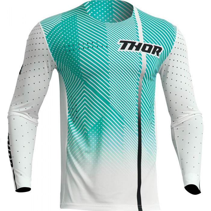 [해외]THOR Prime Tech 긴팔 티셔츠 9139076821 White / Teal