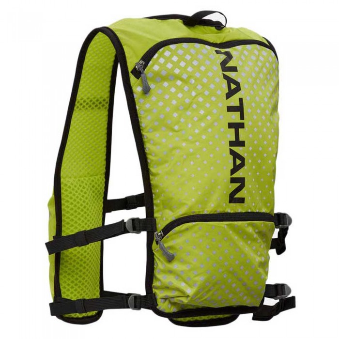 [해외]NATHAN 수화 조끼 Hypernight 퀵Start 2.0 4L 6138800320 Hi Vis Yellow / Geo Print