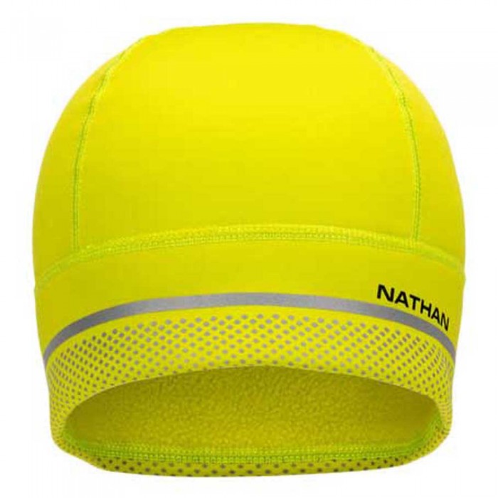 [해외]NATHAN HyperNight Reflective 비니 6138800322 Hi Vis Yellow / Geo Print