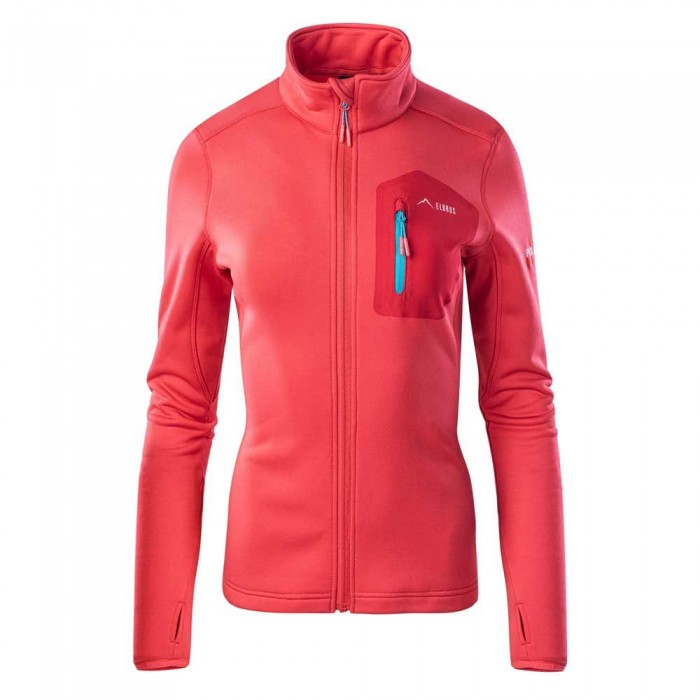 [해외]ELBRUS Emino Polartec 풀지퍼 스웨트셔츠 4139263273 Hibiscus / Ski Patrol / Blue Bird