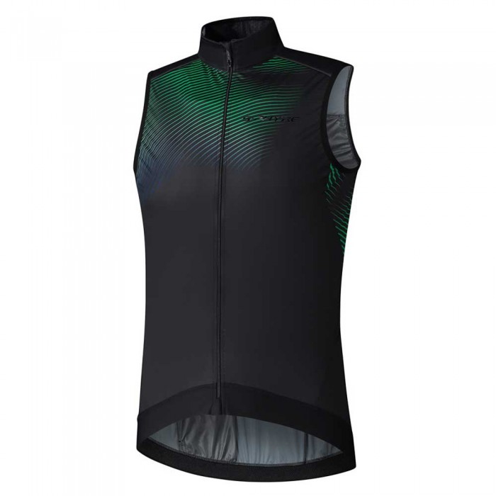 [해외]시마노 S-Phyre Wind Printed 질레 1138716600 Black / Green