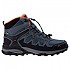 [해외]ELBRUS Euberen Mid WP 등산화 4139333129 Dark Grey / Black / Tangerine Tango