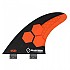 [해외]SHAPERS 서핑 핀 Stealth AM2 Thruster FCS 14138767578 Carbon / Orange