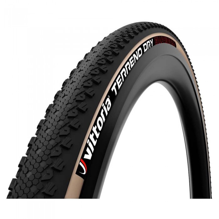 [해외]비토리아 Terreno Dry G2.0 Tubular 700C x 47 단단한 그래블 타이어 1138343124 Black