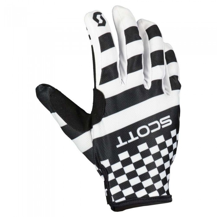 [해외]스캇 350 Prospect Evo 오프로드 장갑 9139270618 Racing Black / White