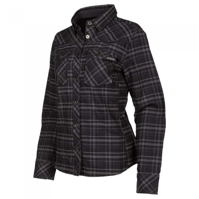[해외]클라임 긴 소매 셔츠 Upland Flannel 9139347816 Black / Asphalt